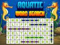 Juego Búsqueda de palabras acuáticas  en línea