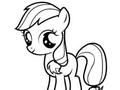 Juego My Little Pony para colorear para niños  en línea