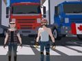 Juego Camión y policía  en línea
