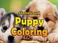 Juego 4GameGround Cachorro para colorear  en línea
