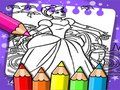 Juego Libro de colores de Cenicienta  en línea