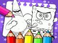 Juego Bob Esponja Libro Para Colorear  en línea