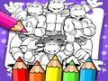 Juego Libro para colorear de tortugas ninja  en línea