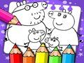 Juego Libro para colorear Peppa Pig  en línea