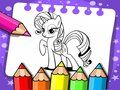 Juego Mi pequeño pony libro para colorear  en línea