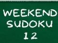 Juego Sudoku de fin de semana 12  en línea