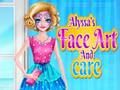 Juego Alyssa`s Face Arte y cuidado  en línea
