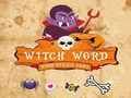 Juego Juego de rompecabezas de Halloween con palabras de brujas  en línea