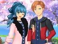 Juego Juegos de vestir anime para parejas  en línea