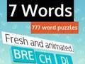 Juego 7 Palabras 777 Rompecabezas de palabras  en línea