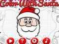 Juego Colorea con Papá Noel  en línea