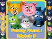 Juego Caras graciosas Match-3 7  en línea