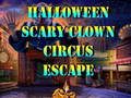 Juego Escape de circo de payaso aterrador de Halloween  en línea