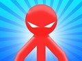 Juego Stickman rojo contra la escuela de monstruos  en línea