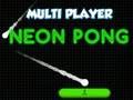 Juego Multijugador Neon Pong  en línea