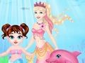 Juego Baby Taylor salva el reino de las sirenas  en línea