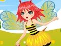 Juego Viste a la niña abeja  en línea