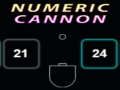 Juego Cañón numérico  en línea