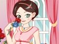 Juego Viste a la niña de la tienda de flores  en línea