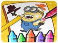Juego Minion para colorear  en línea
