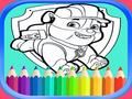 Juego Libro para colorear de la Patrulla Canina  en línea