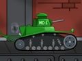 Juego Tanques 2D: guerras de tanques  en línea