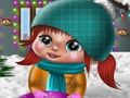 Juego Bebé invierno vestir  en línea