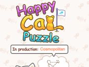 Juego Divertido rompecabezas con un gato.  en línea