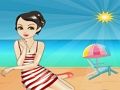 Juego Viste a la chica de la playa  en línea