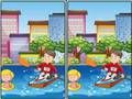 Juego Spot 5 Diffs Vida Urbana  en línea