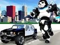 Juego Robot panda de la policía  en línea