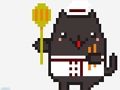 Juego Gato chef vs frutas - 2 jugadores  en línea