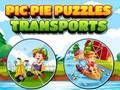 Juego Pic Rompecabezas De Transportes  en línea