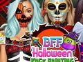 Juego Pintura de la cara de Halloween BFF  en línea