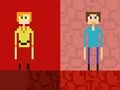 Juego Stickman Steve contra Alex Nether  en línea
