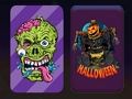 Juego Memoria de monstruos de Halloween  en línea