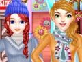 Juego Vestir a la moda de invierno  en línea