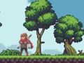 Juego Pañuelo rojo de plataformas  en línea