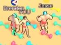 Juego Carreras musculares, correr en 3D.  en línea