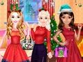 Juego Fiesta de Navidad de moda para niñas.  en línea