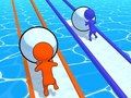 Juego Carreras de bolas de nieve  en línea