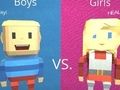 Juego Kogama: Parkour chicas vs chicos  en línea