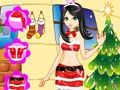 Juego Viste a la niña de Navidad  en línea