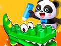 Juego Rompecabezas de animales panda bebé  en línea