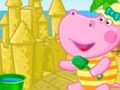 Juego Aventuras en la playa de hipopótamos  en línea