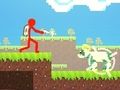 Juego Stickman rojo contra la escuela de monstruos 2  en línea