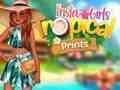 Juego Estampados tropicales de Insta Girls  en línea