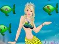 Juego Viste a la sirena Barbie  en línea