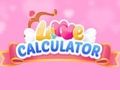 Juego Calculadora de amor  en línea