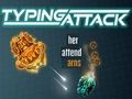 Juego Ataque de mecanografía  en línea